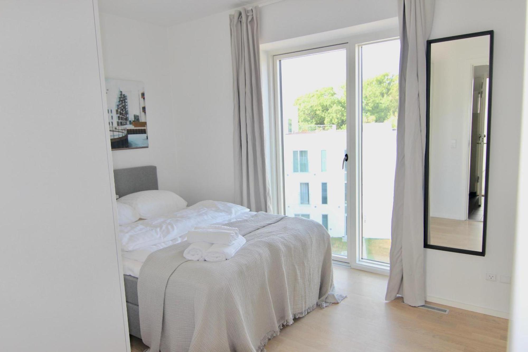 Ferienwohnung Great 1-Bed Wbalcony By Odense Harbour Exterior foto