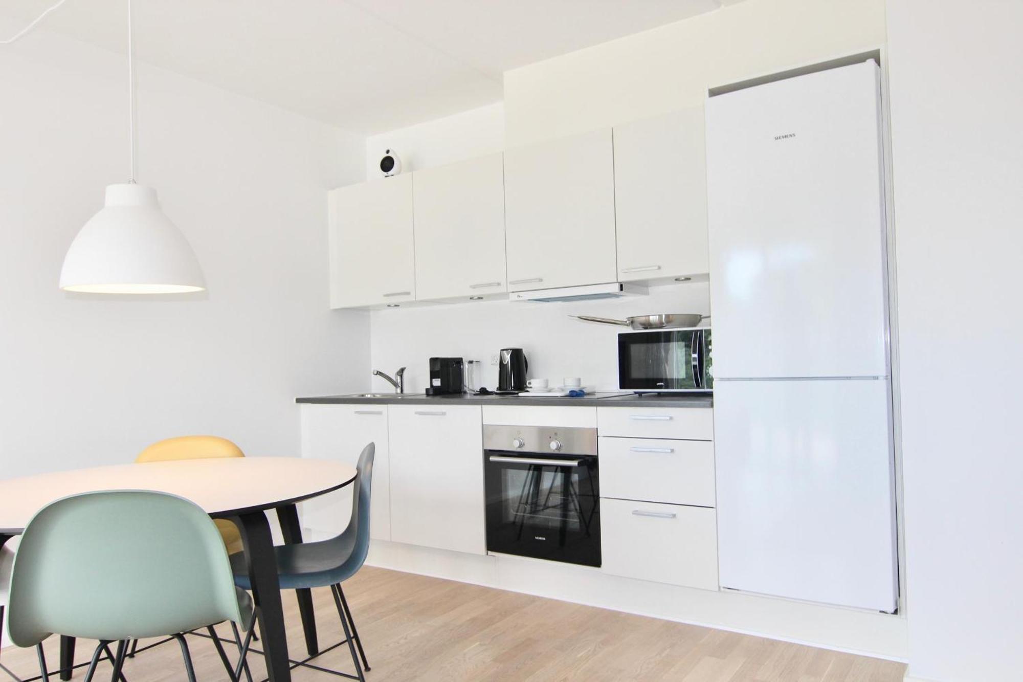 Ferienwohnung Great 1-Bed Wbalcony By Odense Harbour Exterior foto