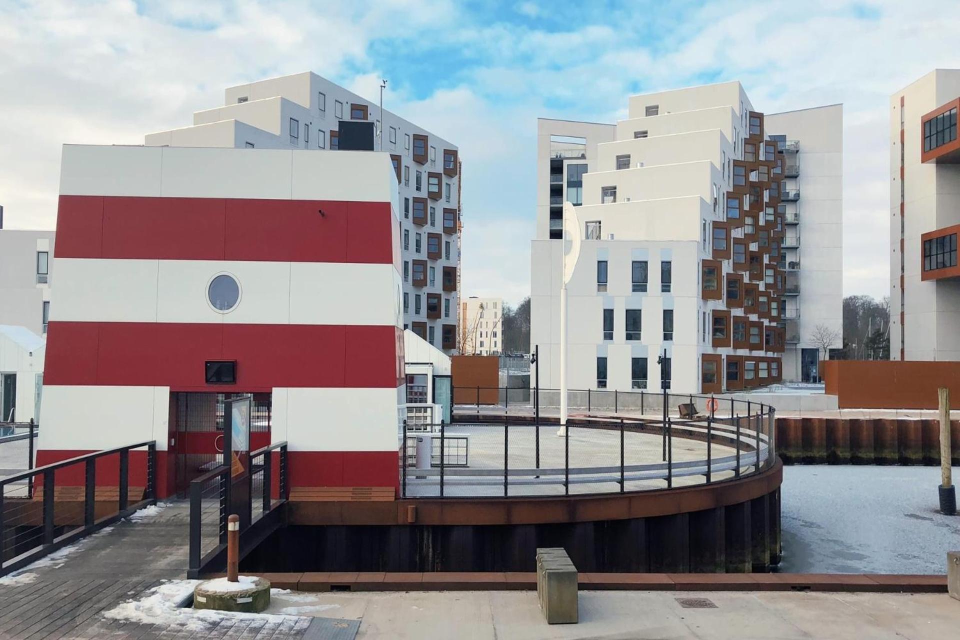 Ferienwohnung Great 1-Bed Wbalcony By Odense Harbour Exterior foto